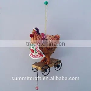 2017 Christmas Tree Hanging Resin Turkey Christmas Item thumbnail-1
