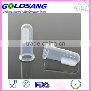 Baby Buddy Infant Finger Tooth Gum Brush Silicone Toothbrush thumbnail-1