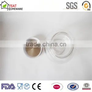 Hot Sale Glass Bottle Glass Storage Pot Glass Jar With Lid thumbnail-3