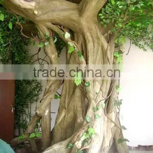 Artificial Banyan Tree Indoor Decoration New Styles/design Customized Artificial Ficus Tree thumbnail-6