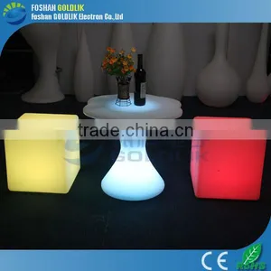 Music Players Link in Led Cube Furniture Sale Led Table Led Cube Chairs thumbnail-5