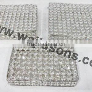 Wholesale Fashion Silver Pearl Jewelry Box,sweet Heart Crystal Metal Jewelry Box,for Ladies Wedding Gift thumbnail-1