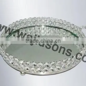 Crystal Square Tray, Crystal Tray thumbnail-5