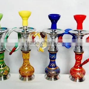 Coloured Fancy Set of 4 Hookah Shisha for Sale thumbnail-1