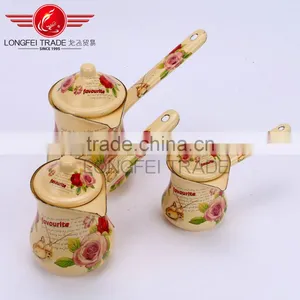 Black Color Porcelain Tea Coffee Set & Coffee Tools thumbnail-2