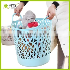 Emc Laundry Basket Plastic, Emc Plastic Laundry Baksets With Handle thumbnail-1