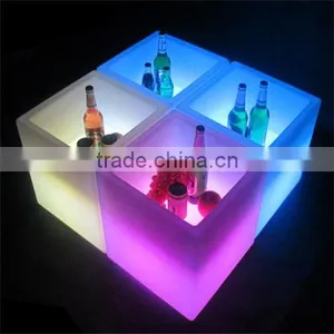 PP Plastic Led Ice Bucket With Opener for Beer thumbnail-5