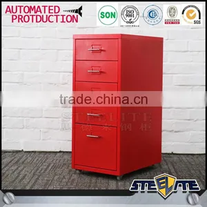Commercial Furniture Mobile Pedestal File Cabinets Metal Locker File Storage Cabinet thumbnail-1