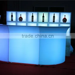 Wholesale Nightclub Party Corner Led Bar Counter thumbnail-4