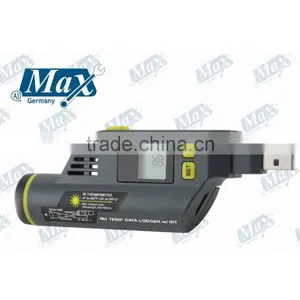 USB Stick Temperature and Humidity Thermo Logger / Recorder With LCD Display and Built in IRT thumbnail-1