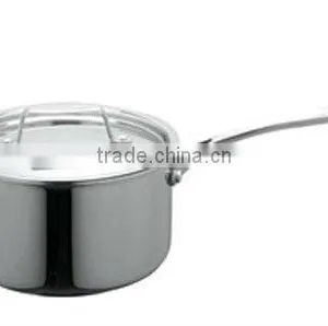 Non-stick Tri-layer Synthesized Saucepan,milkpan thumbnail-1