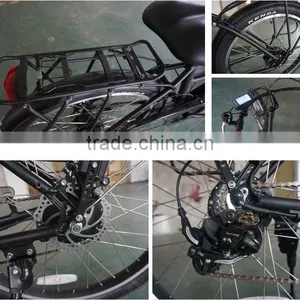 2017 Newly Design 26 Inch Aluminum Electric Beach Cruiser Bike thumbnail-5