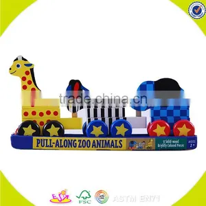 Wholesale Wooden Drag Toys Popular Wooden Drag Toys New Wooden Drag Toys W05B076 thumbnail-3
