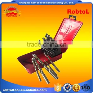 25pcs Nano Titanium Coating Straight Shank Hss Twist Drill Bits Set Cobalt Fully Ground Bright Finish Drilling Metal Forged thumbnail-1