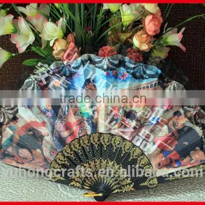 Spanish Decoration Fan With Plastic Ribs thumbnail-2