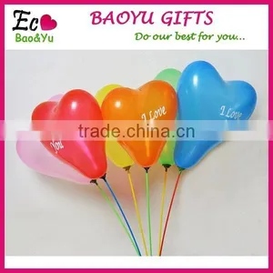 Wedding Balloons Decoration Wholesale Heart Shape I Love You Latex Free Balloon Printed Balloon Wholesale thumbnail-1