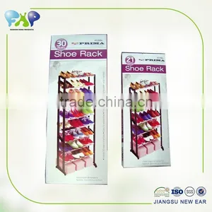 Qood Quality Cheap Metal Portable Shoes Racks thumbnail-1