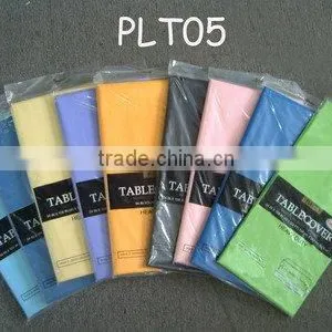 Wholesale Custom Plastic Colorful Table Cover, Transparent Table Cover thumbnail-1