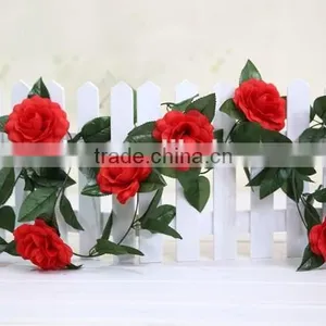 Plastic Artificial Rose Flowers Vine/garland thumbnail-4