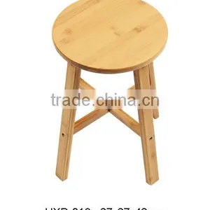 2016 Modern Round Bamboo Bar Stool thumbnail-1