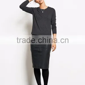 Fitted Fully Fashioned Knitwear Soft Knitting Fabric Ladies Cardigan Knitting Patterns thumbnail-2