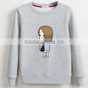 Customized Design Catoon Crewneck Pullover Fleece TC65/35 Cheaper Hoodies/sweatshirt thumbnail-1