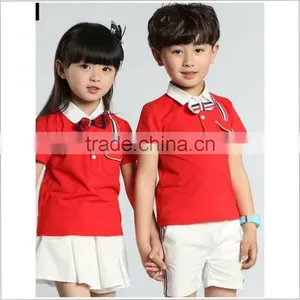 2017 Chinese Clothing Manufacturer Wholesale Custom Shool Uniform Polo Shirts Design thumbnail-3