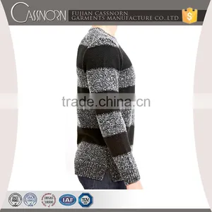 Custom Promotional China Manufacturer Modern Knit Sweater Men thumbnail-1
