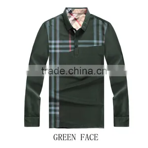 Men's Long Sleeve Lapel Business and Leisure Fashion R0016 thumbnail-5