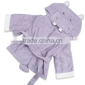 Fashion Designs Hooded Animal Modeling Baby Bathrobe Cartoon Baby Towel Character Kids Bath Robe Infant Beach Towels thumbnail-6