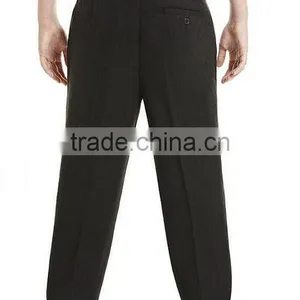 2016 Popular Latest Boys Flat Front Black School Uniform Pants thumbnail-2