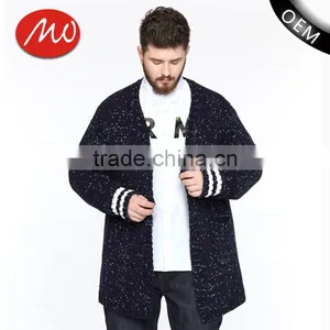 2017 Trend Cool Knitwear Winter Long Thick Sweater Mens Cardigan for Wholesale thumbnail-1