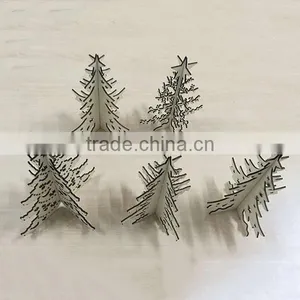 New Arrival DIY 3D Wood Tree Decoration Laser Cut Craft thumbnail-2
