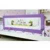 Adjustable Toddler Bed Guard Rail Metal Bed Rail for Children , Purple thumbnail-1