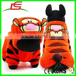 Wholesale Pet Cat Hoodies Dogs Clothes Tiger Design thumbnail-1