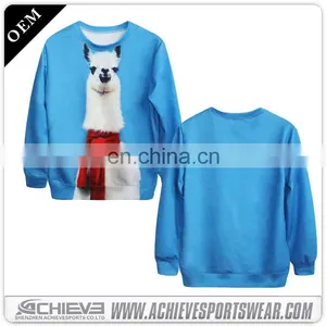 Sublimation Fashion Pullover Fleece Slim Fit Thicken Sweater Womens thumbnail-5
