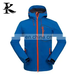 High Quality Waterproof Softshell Jacket for Men Outdoor Printed Clothing thumbnail-1