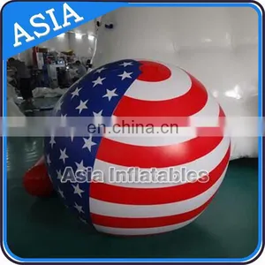 Hot Sale Flag Helium Balloon , Giant Full Printed Balloon With American Flag for Celebration / Festivals thumbnail-1