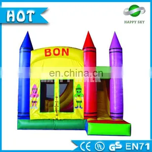 PVC Material Wholesale Inflatable Bouncer Castle With EN14960 Certification thumbnail-1
