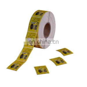 Colorful Self-adhesive Paper Sticker Roll Label /customized Packaging Sticker thumbnail-1