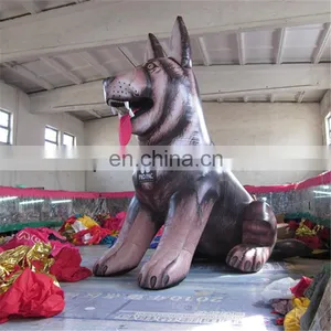 Customized Outdoor Giant Advertising Husky Dog Animal Costume Inflatable for Christmas Decoration thumbnail-4
