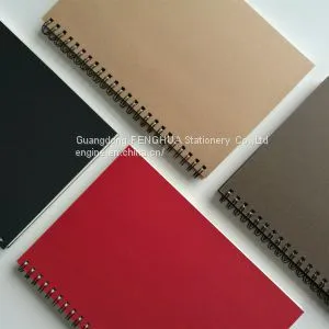 A5 Kraft Paper Spiral Notebook thumbnail-3