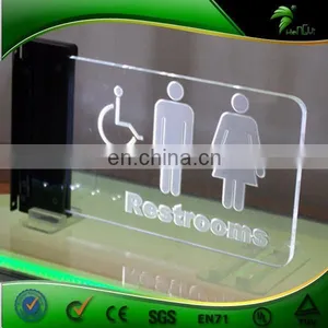 Indoor OEM High Quality Hanging Toilet Light Sign thumbnail-1