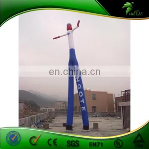 10m High Double Leg Advertising Inflatable Sky Dancer Wavy Man / Mini Inflatable Air Tube Man For Shown thumbnail-6