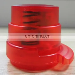 Colorful Plastic Staple-free Round Paper Stapler thumbnail-4