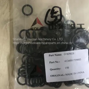 Geunine SDLG Wheel Loader Spare Parts 4120001739003 O-RING for LG968 thumbnail-2