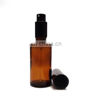 2 oz Amber Glass Spray Bottles With Fine Mist Spray Leakproof Seal thumbnail-1