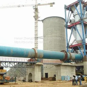 High Efficient Wet or Dry Process Cement Rotary Kiln for Cement Plant thumbnail-2