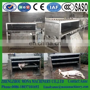 Professional Sheep Livestock Sheep/goat Carcass Processing Automatic Conveying Rail Butchery Equipment Of Goat Slaughter Line thumbnail-5