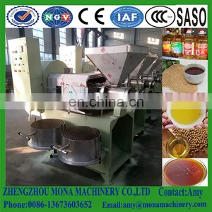 Olives Mustard/soybean/rapeseed/sunflower Seed Automatic Feeding Oil Expeller thumbnail-2
